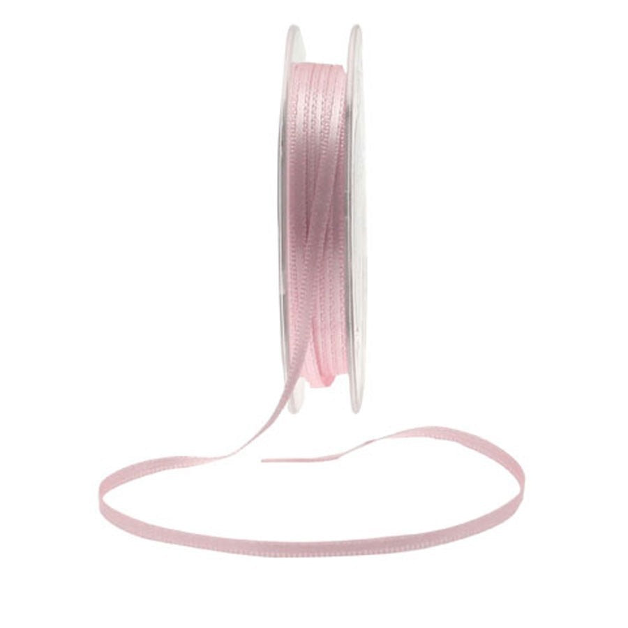 View 3mm Baby Pink Satin Ribbon information