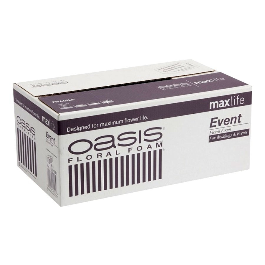 View Oasis Event Foam Maxlife Brick Pack 20 pk information