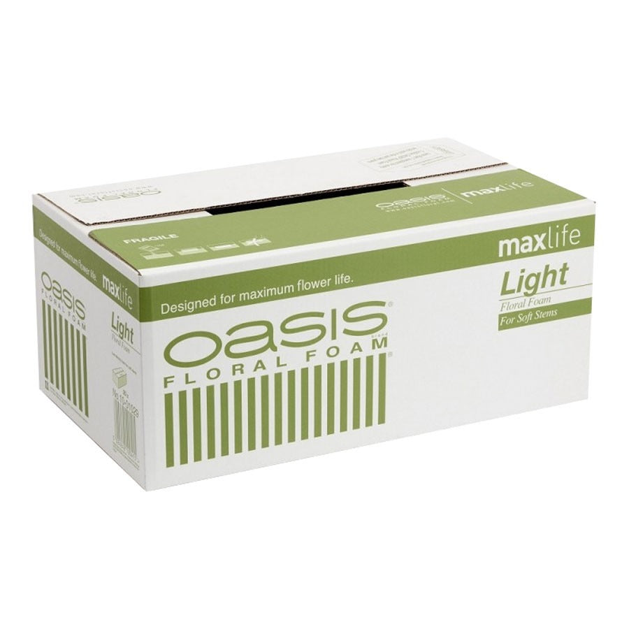 View Oasis Light Foam Maxlife Brick Pack 20 pk information