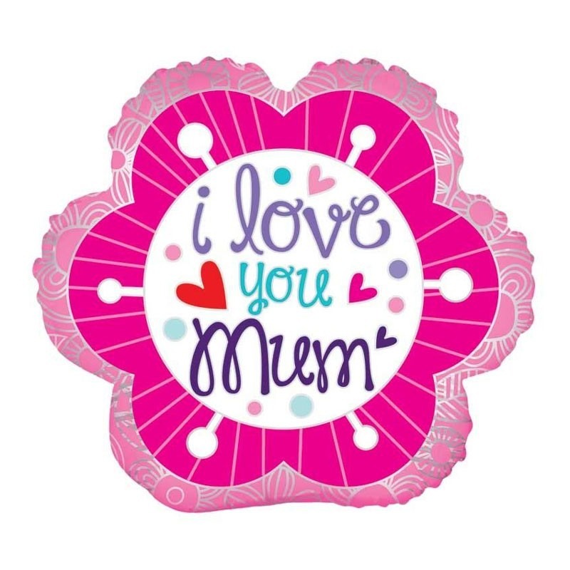 View I Love You Mum Flower 18inch information