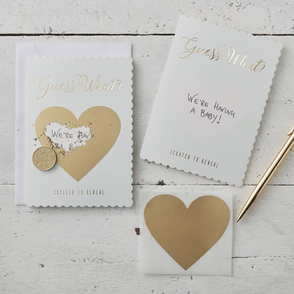 View Mint Gold Guess What Scratch Greeting Cards Scratch Reveal information