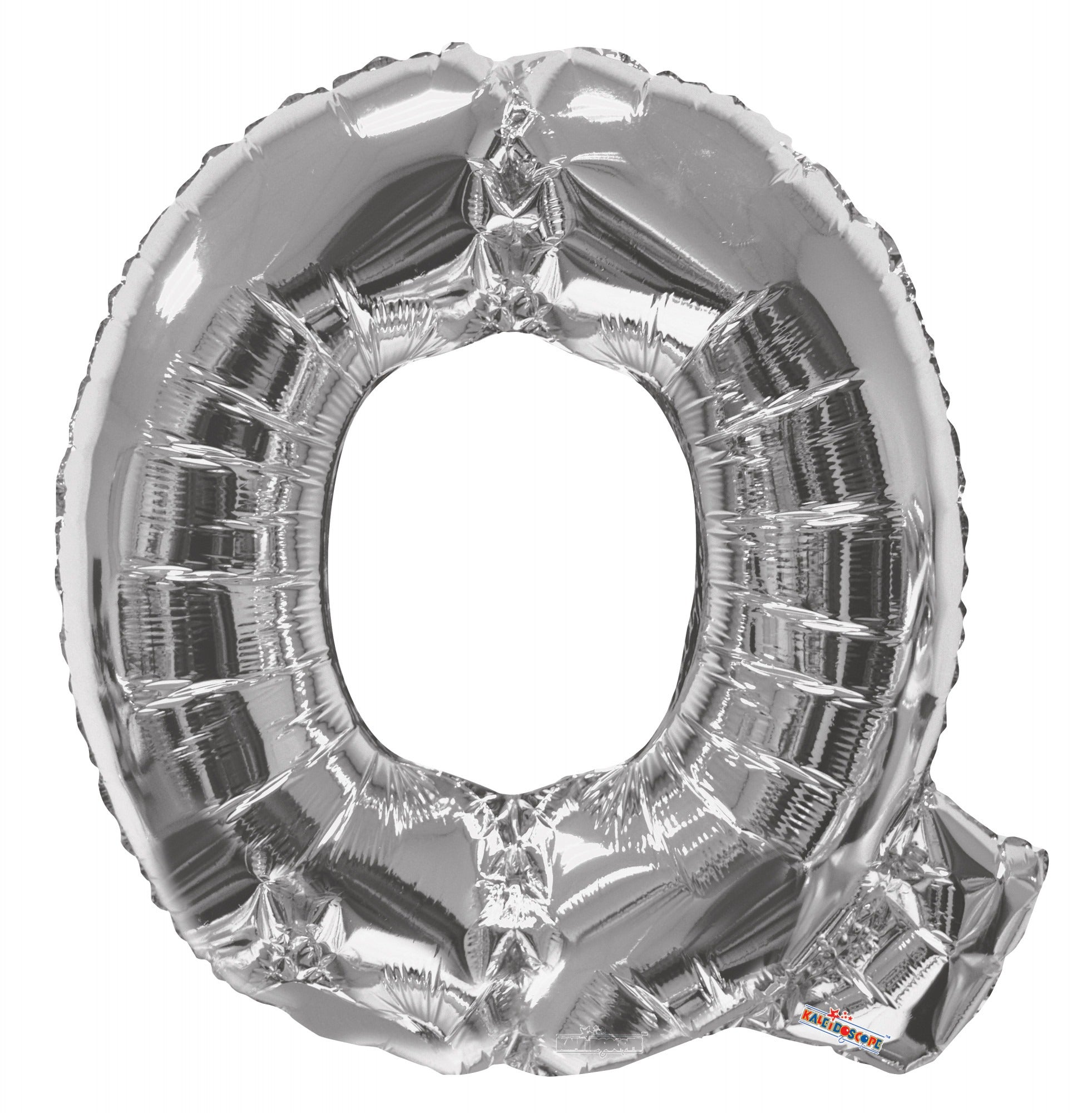 View 34 inch Letter Balloon Q Silver information