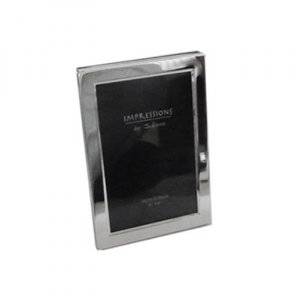 View Impressions Silverplated Photo Frame Flat Edge 4 Inch X 6 Inch information