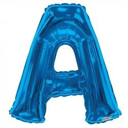 View 34 inch Letter Balloon A Blue information