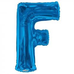 View 34 inch Letter Balloon F Blue information