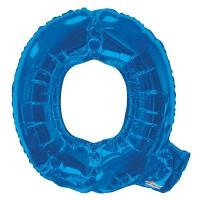 View 34 inch Letter Balloon Q Blue information