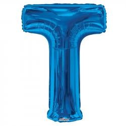 View 34 inch Letter Balloon T Blue information