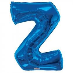 View 34 inch Letter Balloon Z Blue information