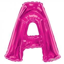 View 34 inch Letter Balloon A Pink information