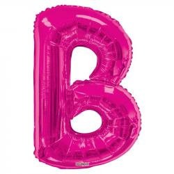 View 34 inch Letter Balloon B Pink information