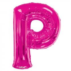 View 34 inch Letter Balloon P Pink information