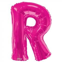 View 34 inch Letter Balloon R Pink information