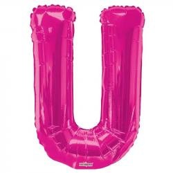 View 34 inch Letter Balloon U Pink information