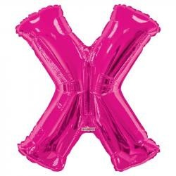 View 34 inch Letter Balloon X Pink information
