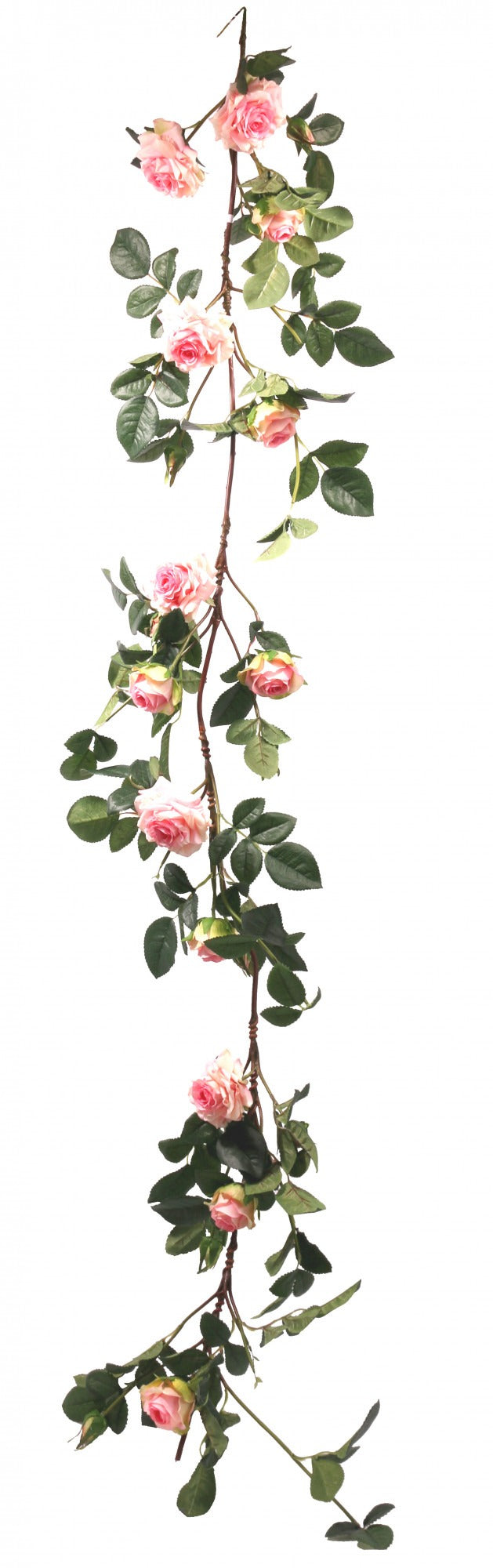 View Luxury Pink Rose Garland 18m information