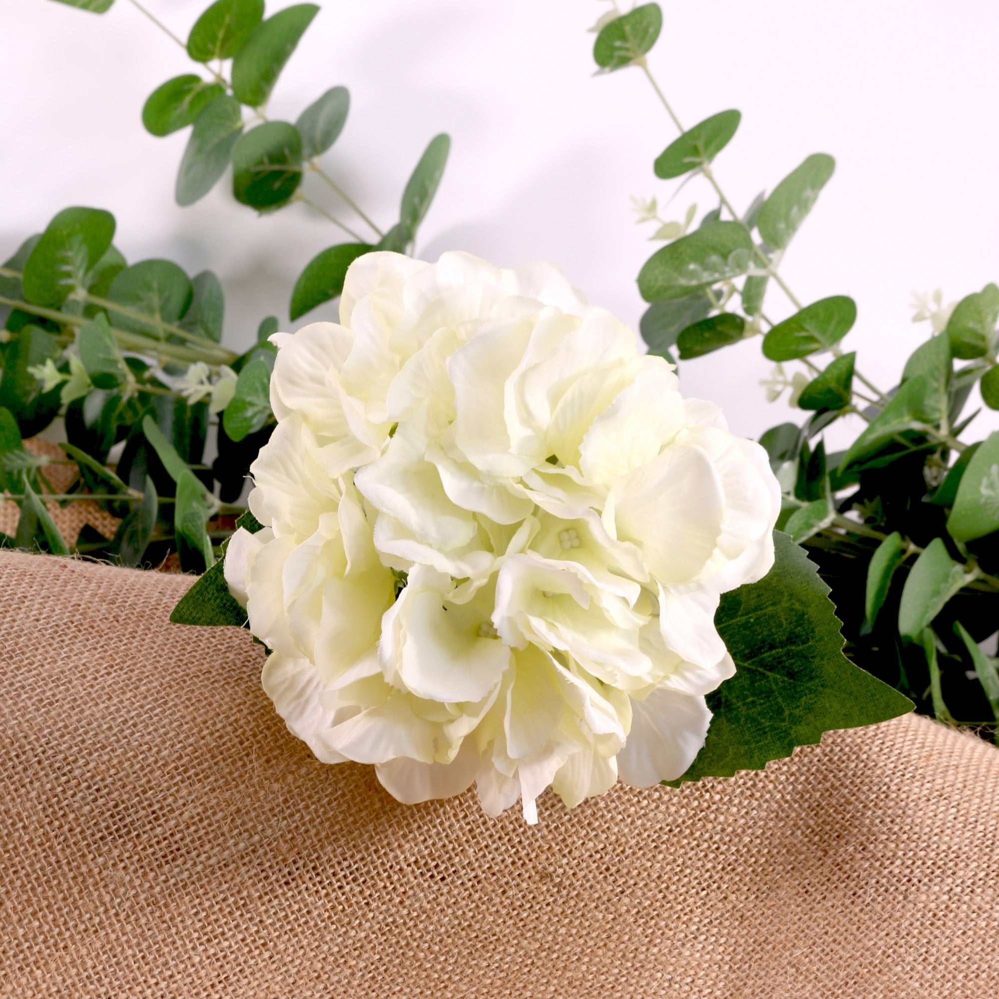 View Cream Hydrangea Pick information