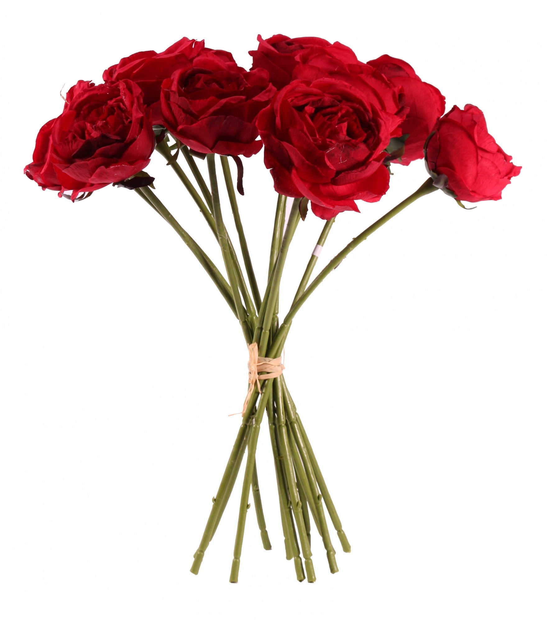 View Red Tea Rose Bunch information