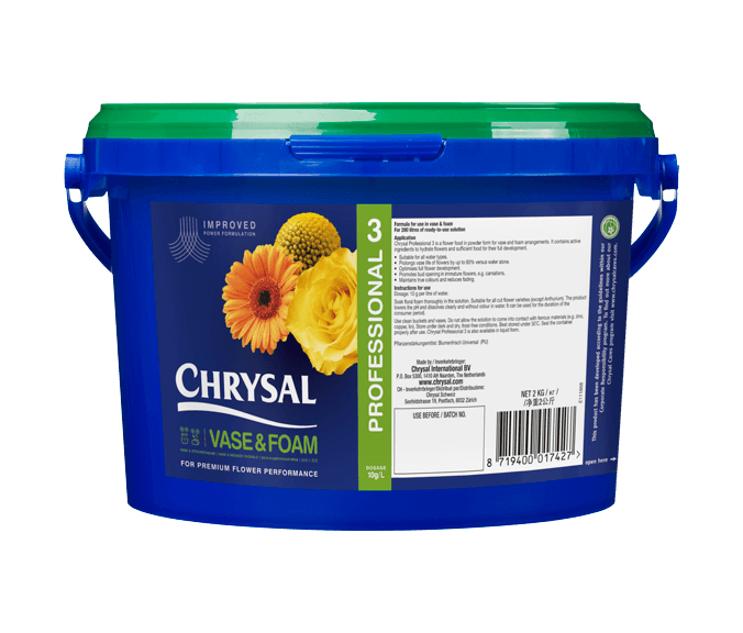 View Chrysal Professional 3 Powder 2kg information