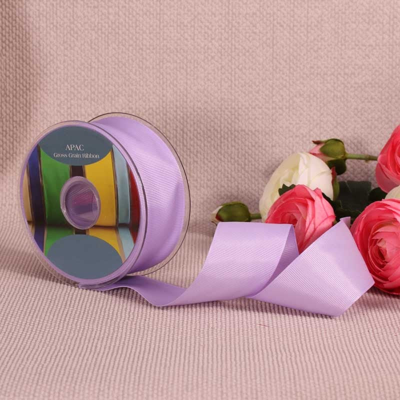 View Lilac Grosgrain Ribbon 38mm x 20m information