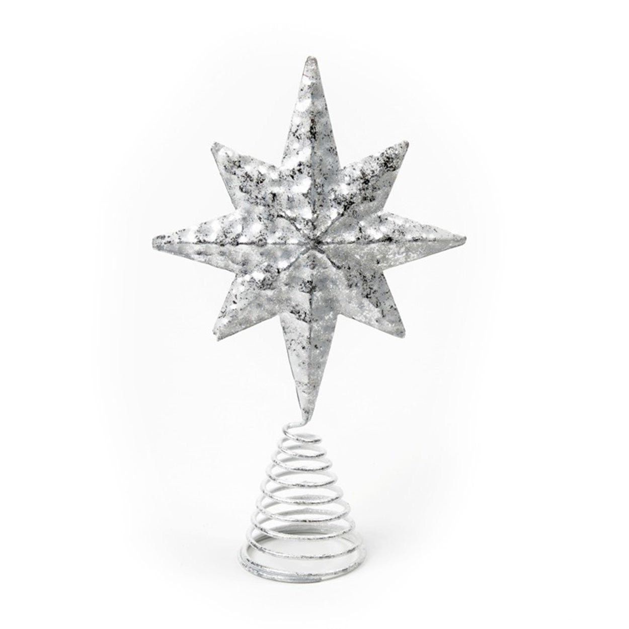 View Silver Star Tree Topper information