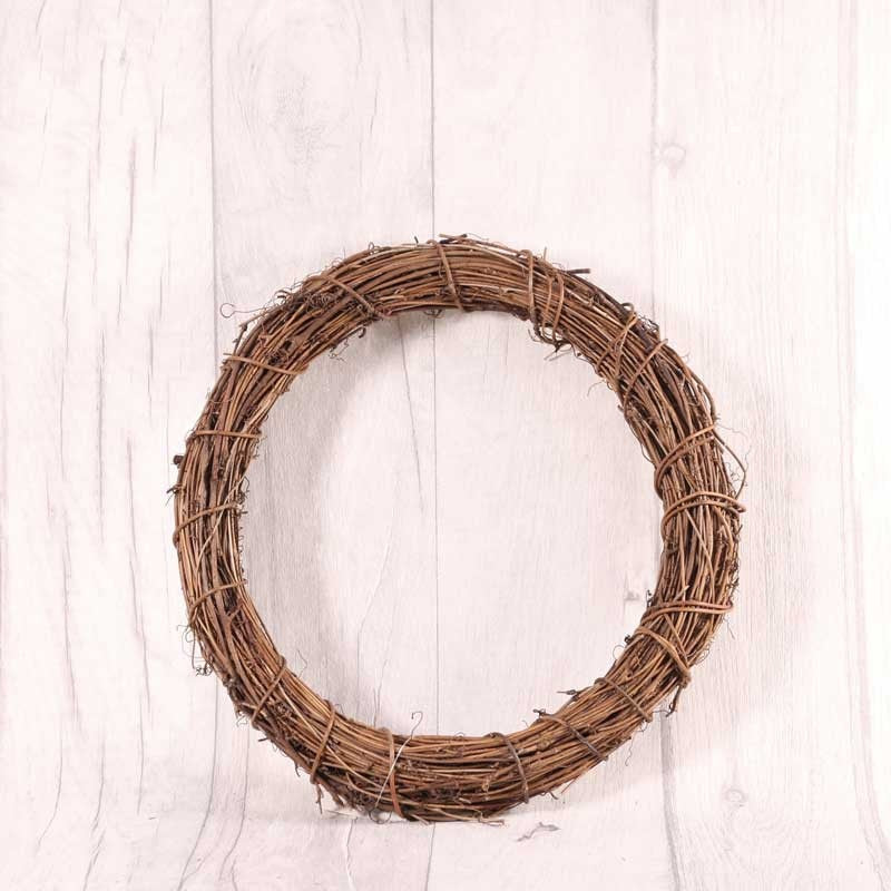 View 25cm Natural Vine Wreath information