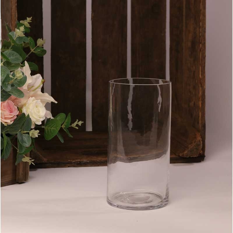 View Glass Contract Cylinder Vase 20cm x 10cm information