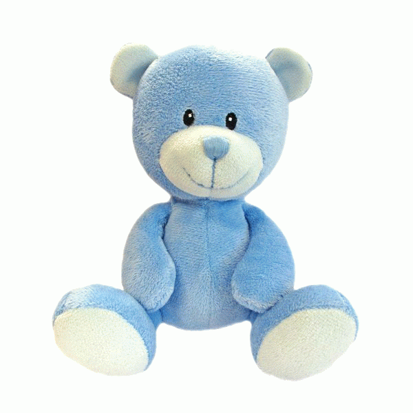 View 15cm Soft Blue Baby Bear by Suki Gifts information