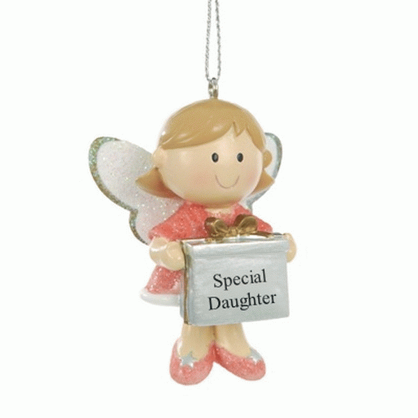 View Fairy personalised Christmas tree decoration Special Daughter by Suki Gifts information