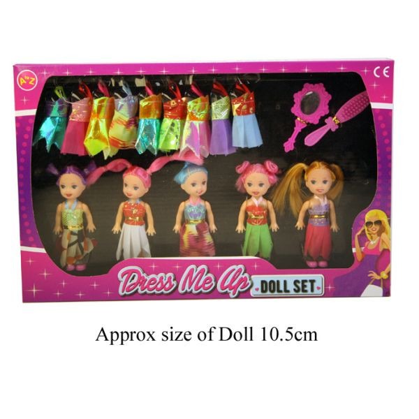 View Best Friends Doll Set 5pcs information