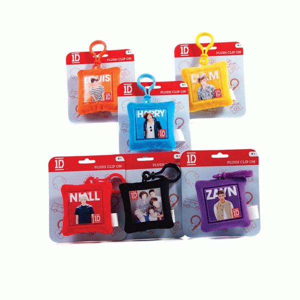 View One Direction soft square bag clip information