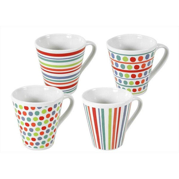 View Mugs Spot Stripe 4 Assorted information