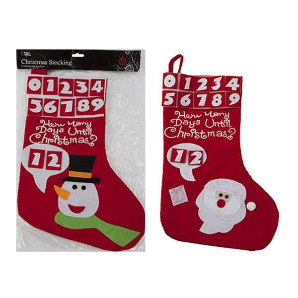 View Days Until Christmas Stocking Assorted Designs information