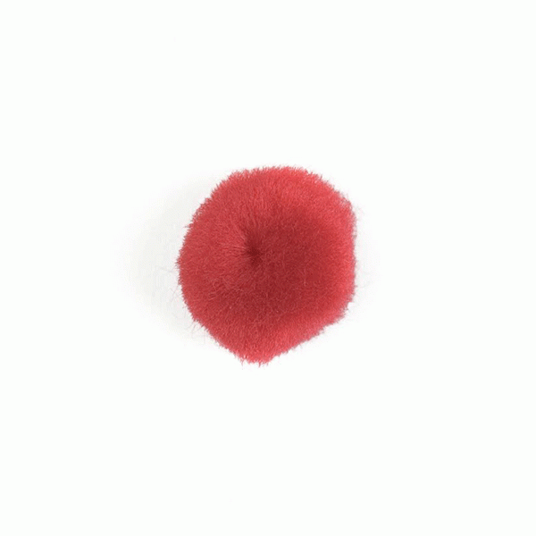 View Christmas Red Pom Poms 13cm information