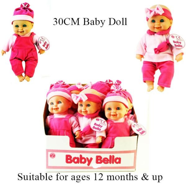 View Baby Doll 30cm By Atoz Toys 2 Assorted Designs information