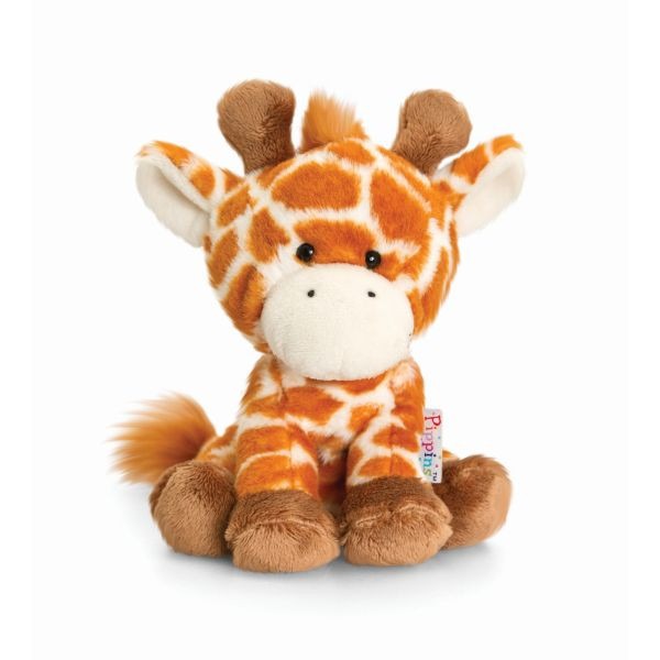 View 14cm Pippins Giraffe Soft Plush By Keel Toys information