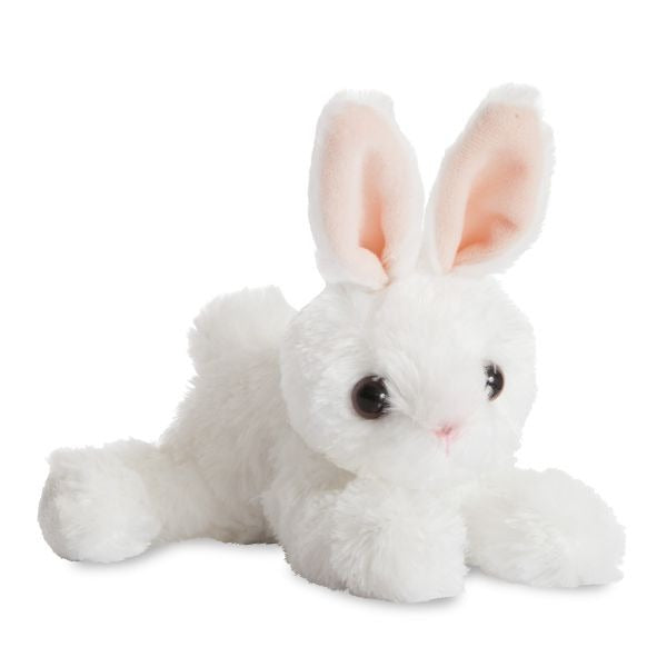 View Mini Flopsie Bunny White 8inch information