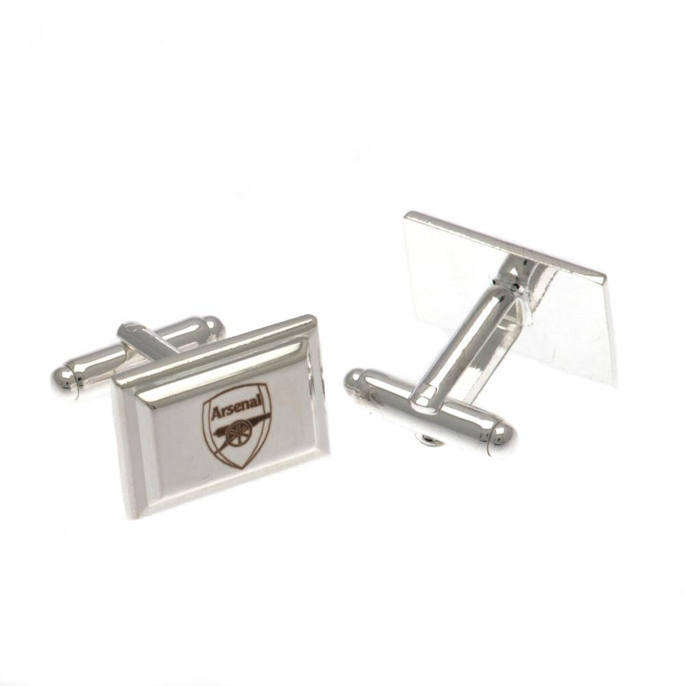 View Arsenal FC Silver Plated Cufflinks information