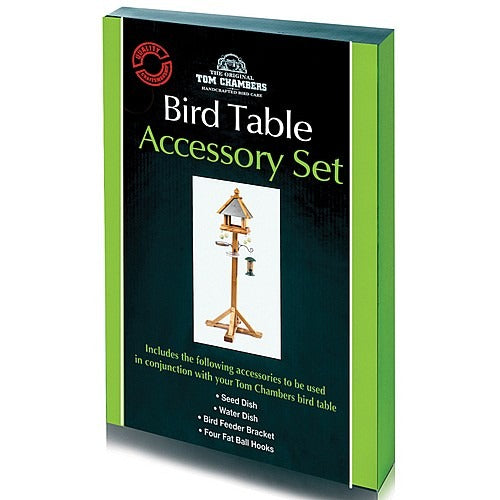 View Tom Chambers Bird Table Accessory Set information