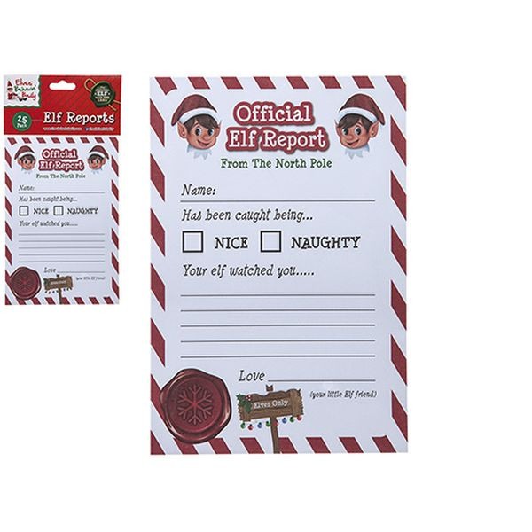 View Elf Report Cards In Polybag With Header Card 25 A5 Cards information