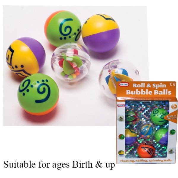 View Spin And Roll Bubble Balls information