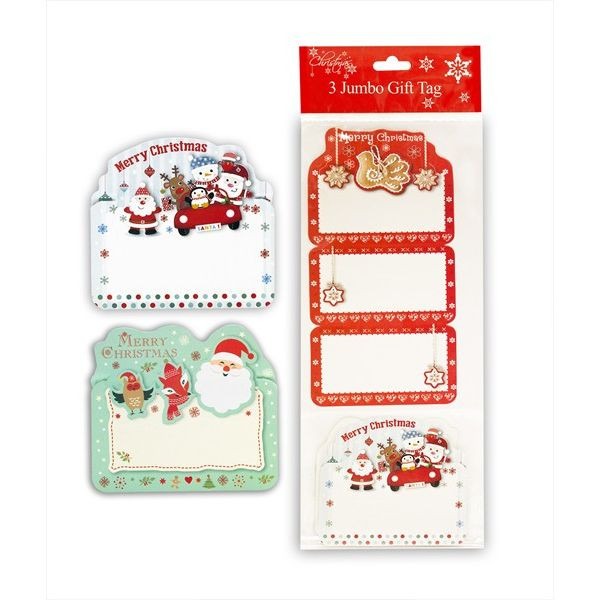 View 3 Large Christmas Gift Tags information