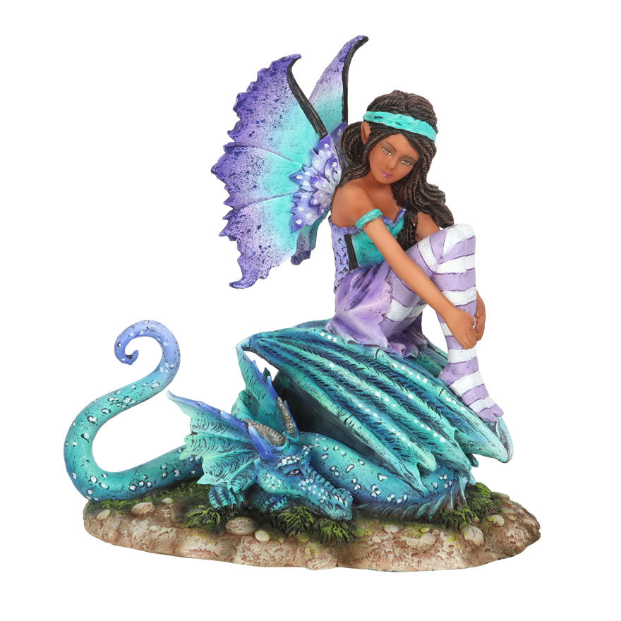 View 16cm Dragon Perch Fairy Figurine by Amy Brown information