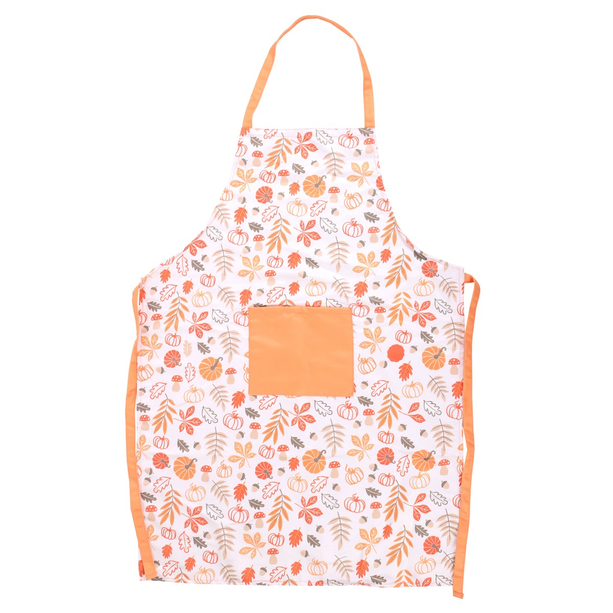 View Autumn Leaves and Pumpkins Apron information