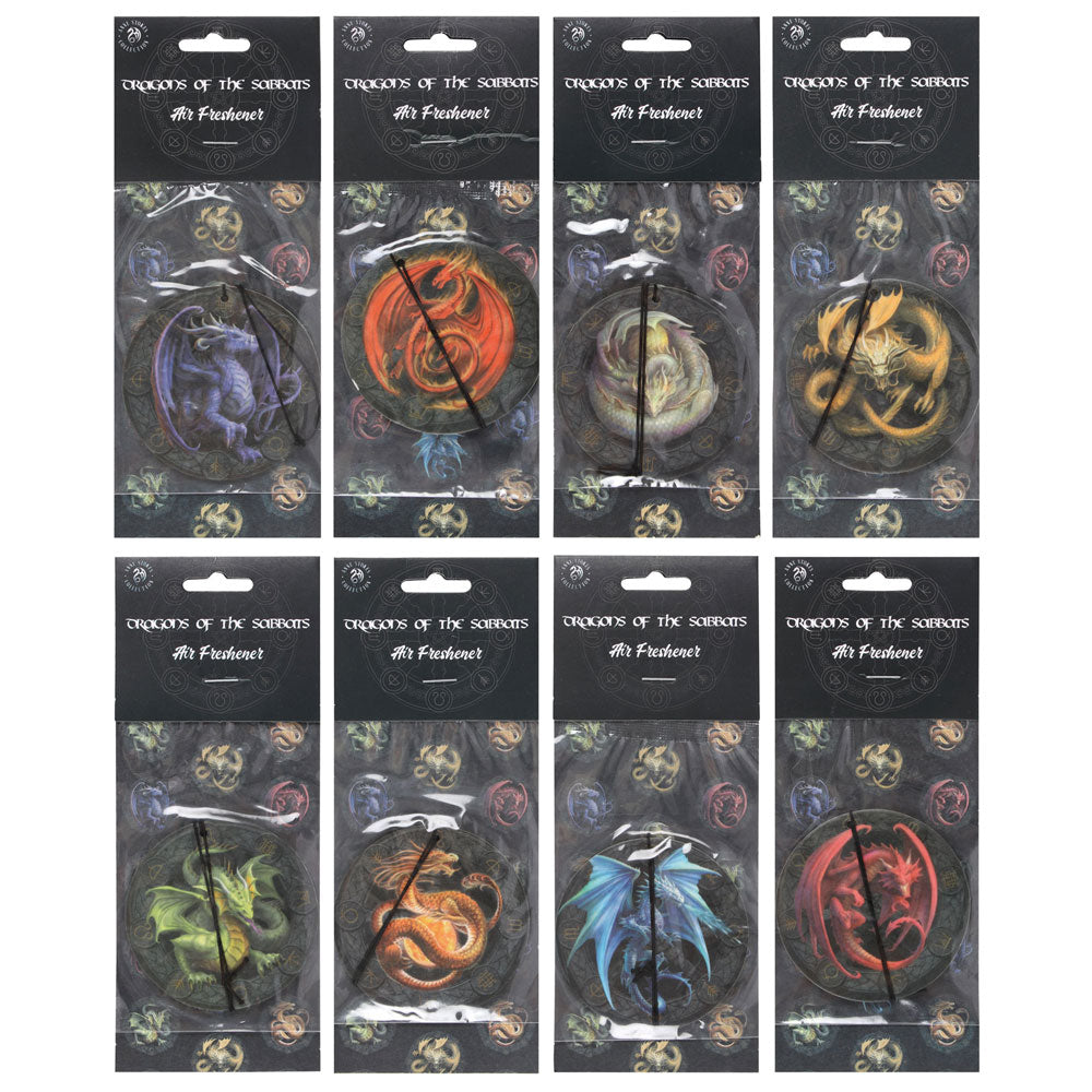 View Set of 8 Dragons of the Sabbats Air Fresheners information