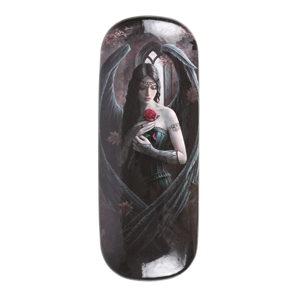 View Angel Rose Glasses Case by Anne Stokes information