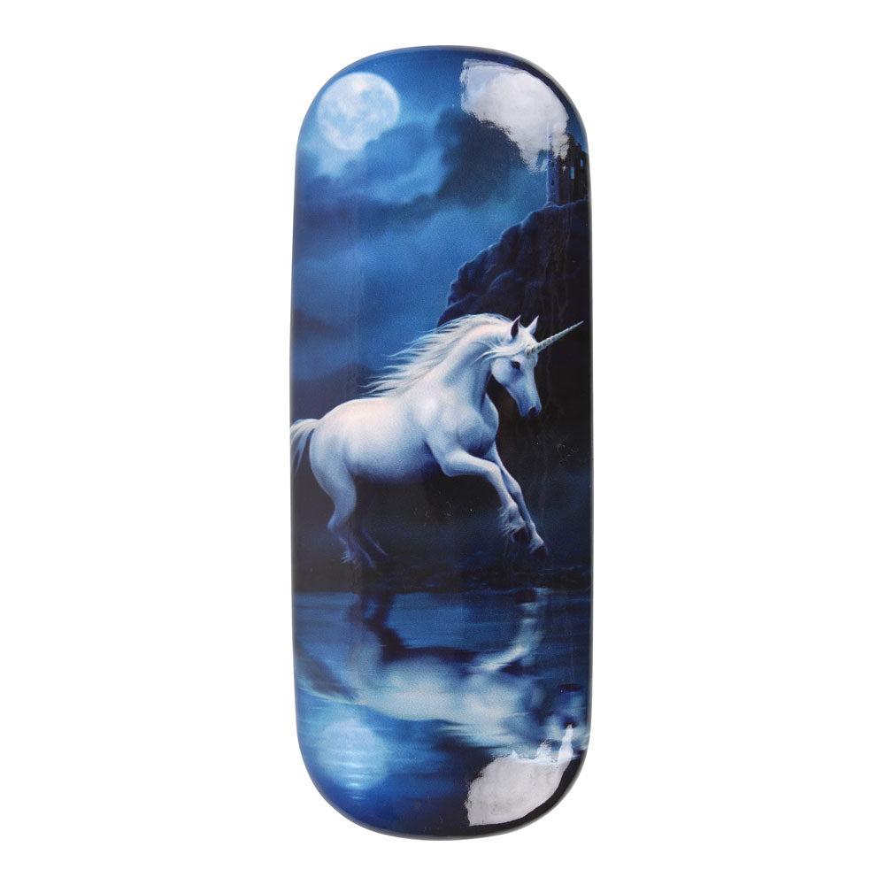 View Moonlight Unicorn Glasses Case by Anne Stokes information