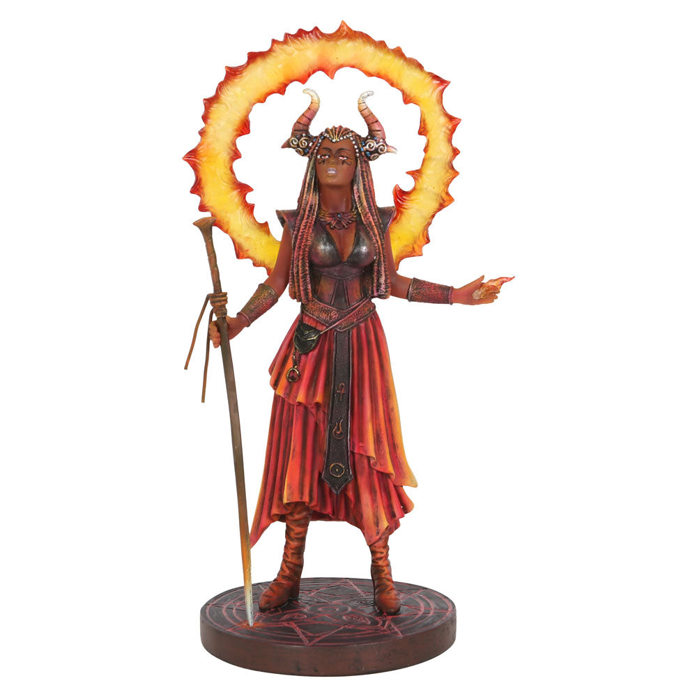 View Fire Elemental Sorceress Figurine by Anne Stokes information