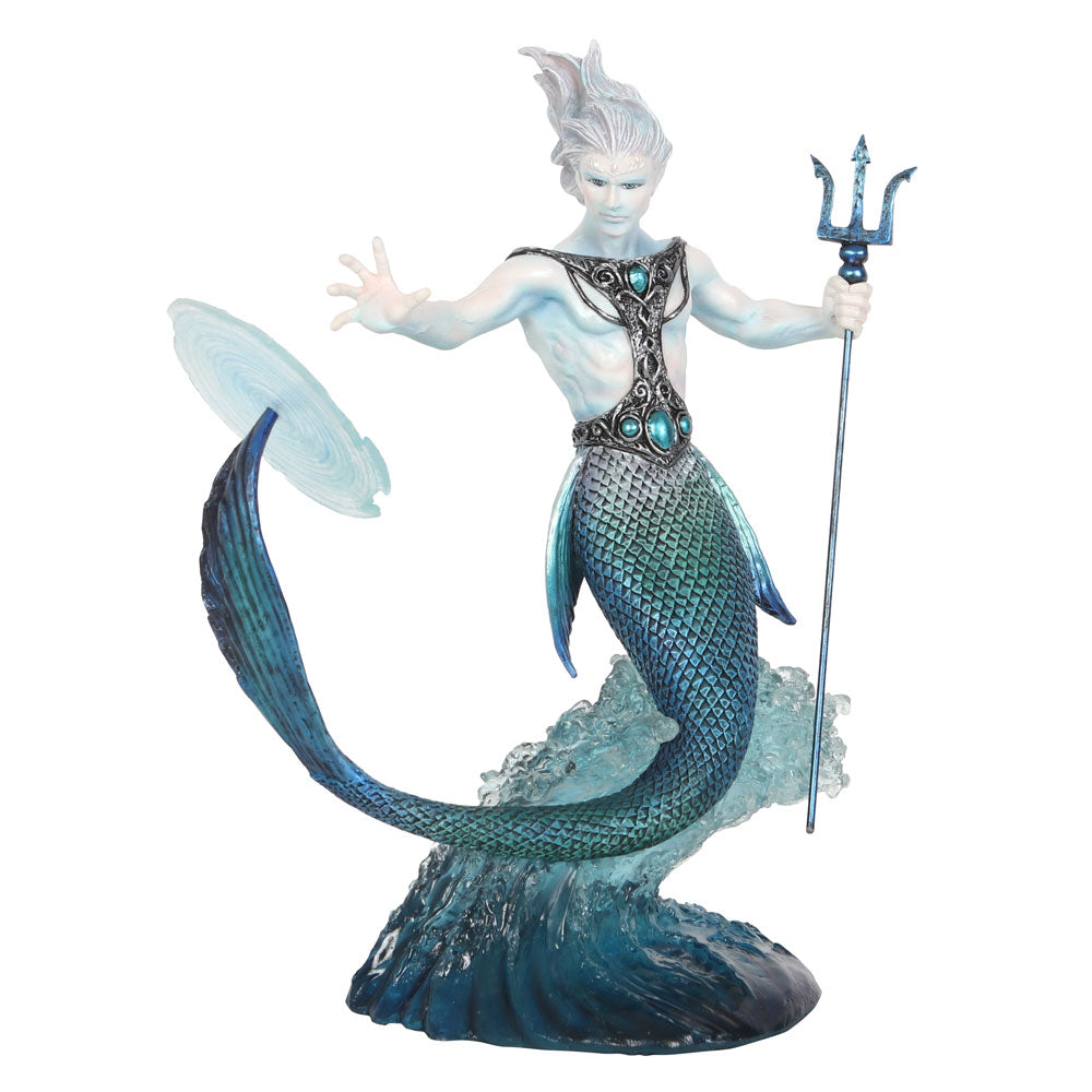 View Water Elemental Wizard Figurine by Anne Stokes information