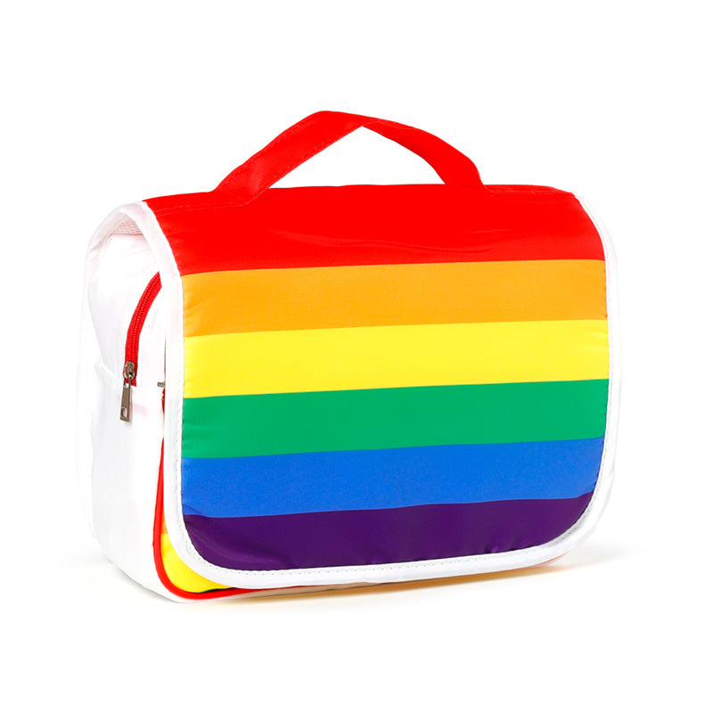 View Hanging Make Up Toiletry Wash Bag Somewhere Rainbow information