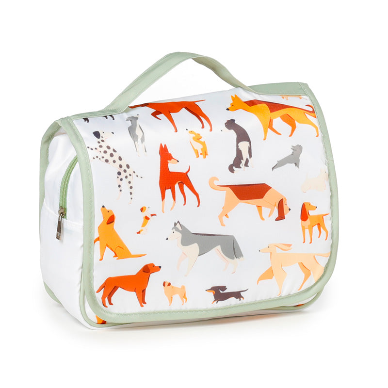 View Hanging Make Up Toiletry Wash Bag Barks Dog information